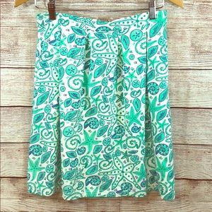 Sailor Sailor Just Madras Sea Ocean Skirt Small S